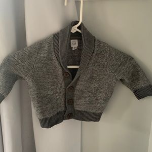 Baby Gap gray cardigan